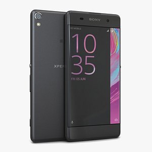 sony xperia xa graphite 3d max