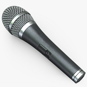 3D model Microphone 2
