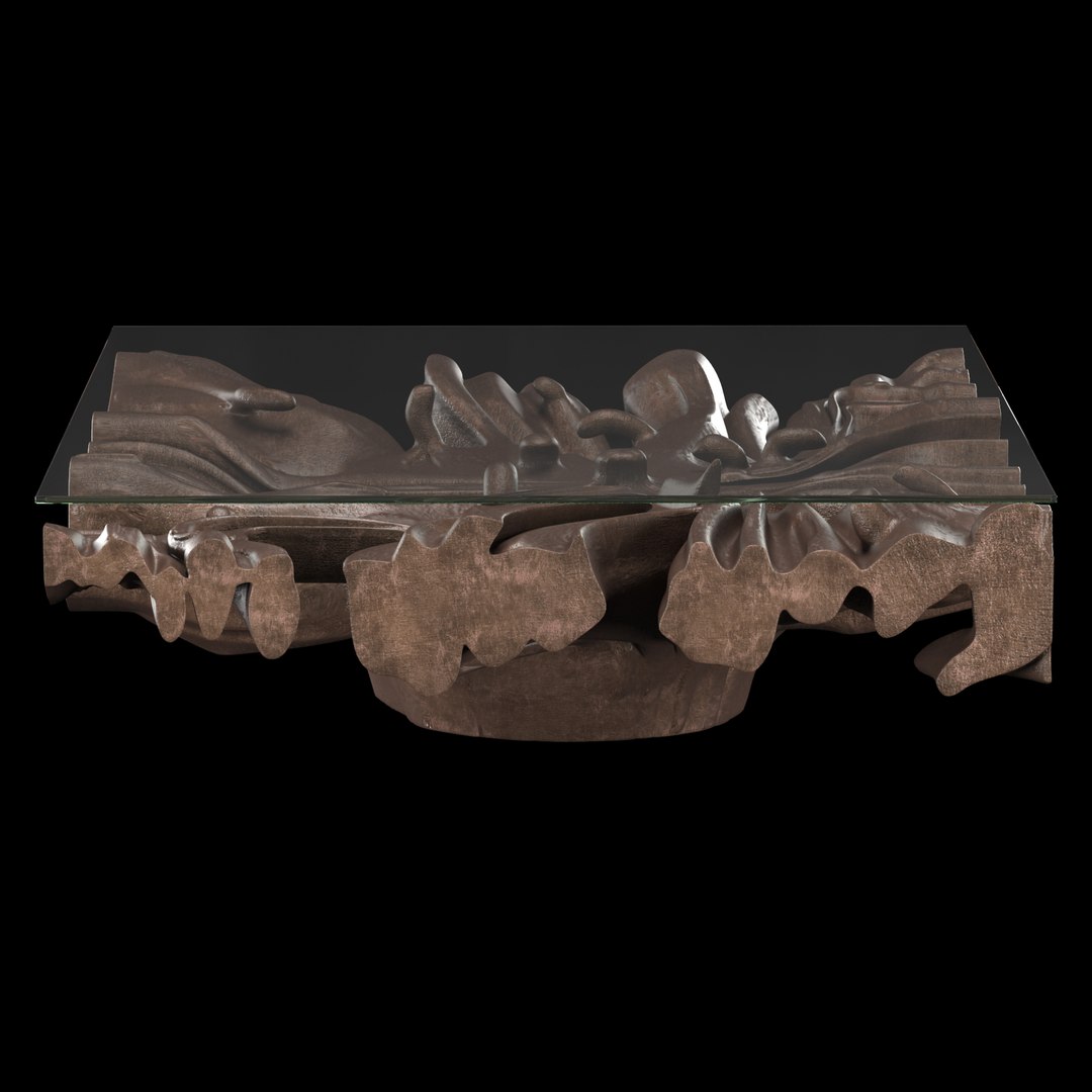 3D CAST ROOT SQUARE COFFEE TABLE - 48 Model - TurboSquid 1862779