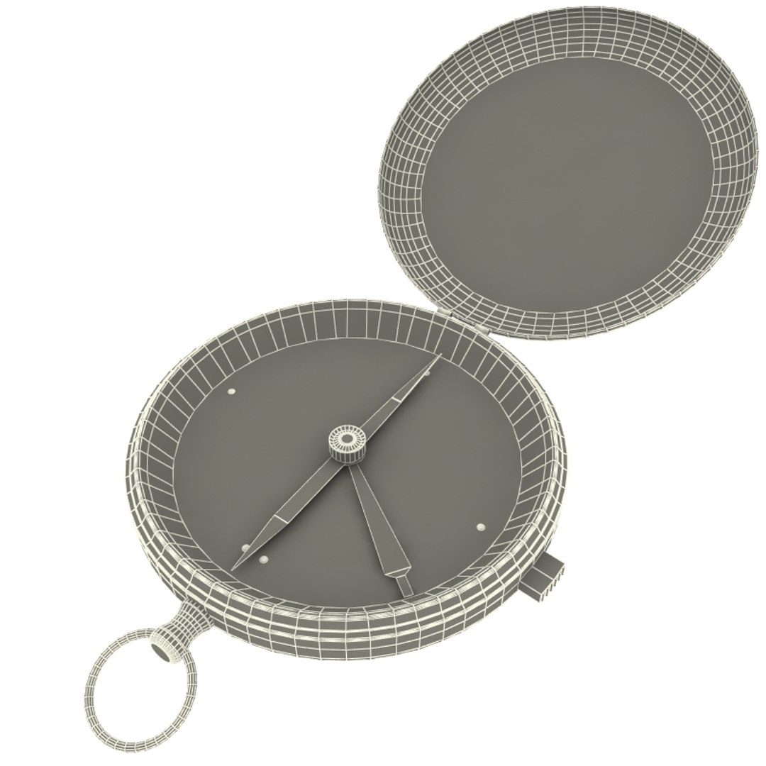 Compass Modelled Function 3d Model