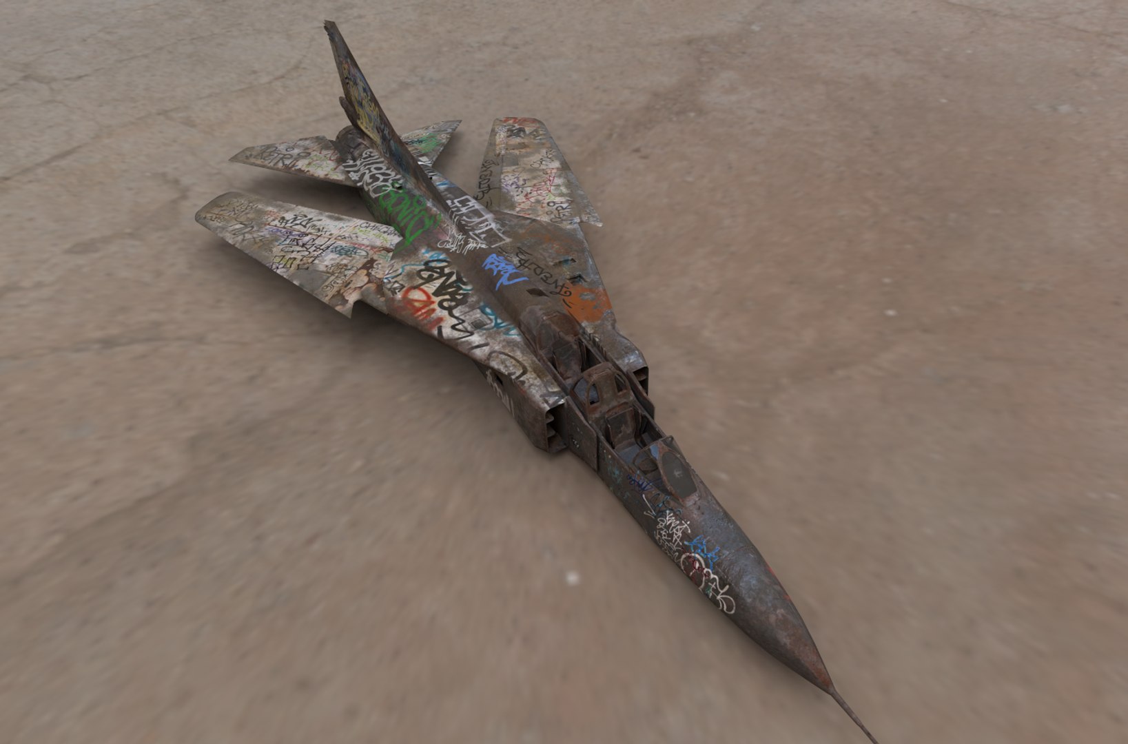 Abandoned WarPlane With Graffiti model https://p.turbosquid.com/ts-thumb/bN/JUiREq/N0/2/png/1638647692/1920x1080/fit_q87/364a2e808f27e5222e5de513f3dbf935746d258a/2.jpg