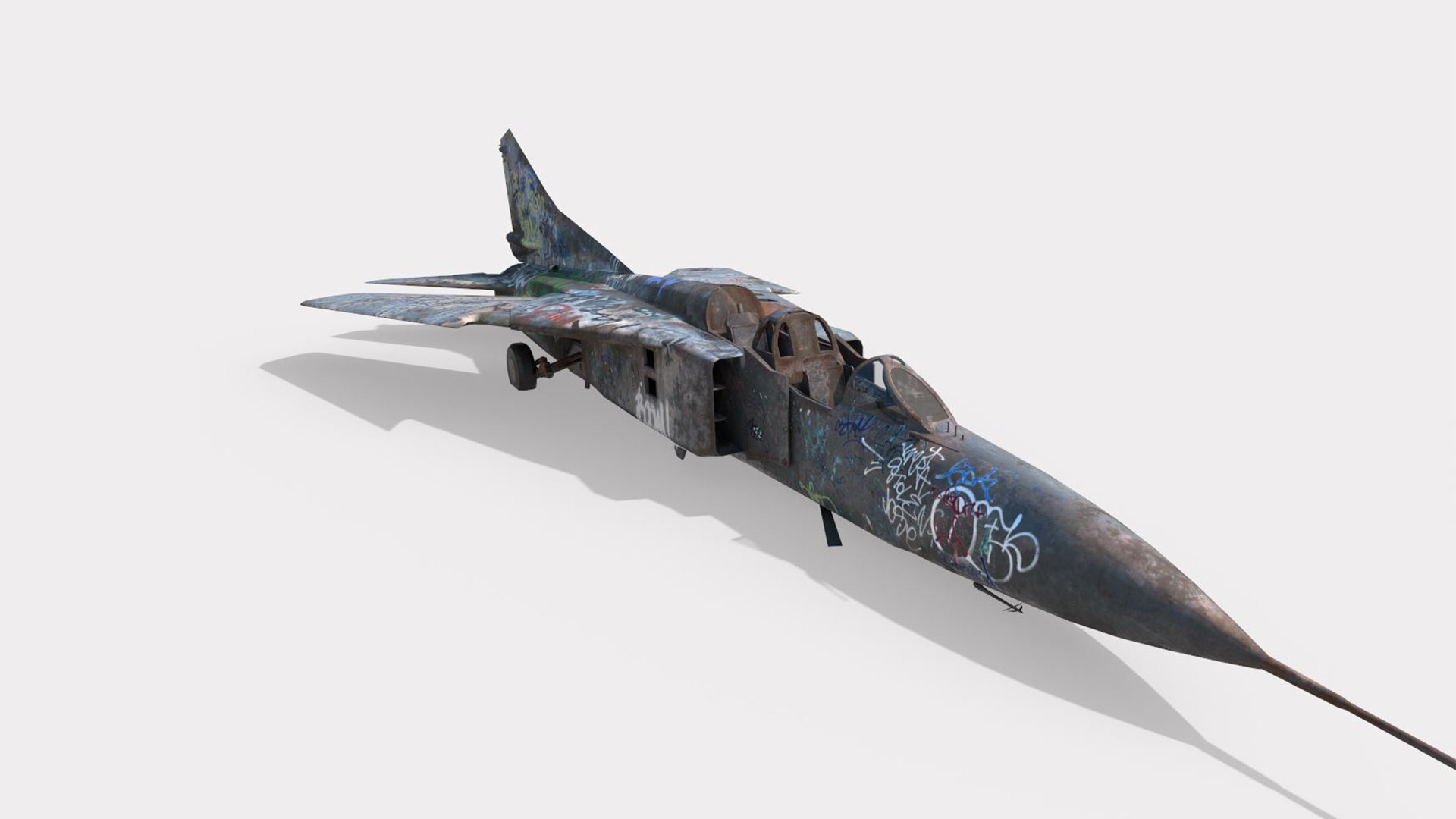 Abandoned WarPlane With Graffiti model https://p.turbosquid.com/ts-thumb/bN/JUiREq/pA/r4/jpg/1693043856/1920x1080/fit_q87/9dc8406b6e09a707ecca161f7b790848198c2f99/r4.jpg