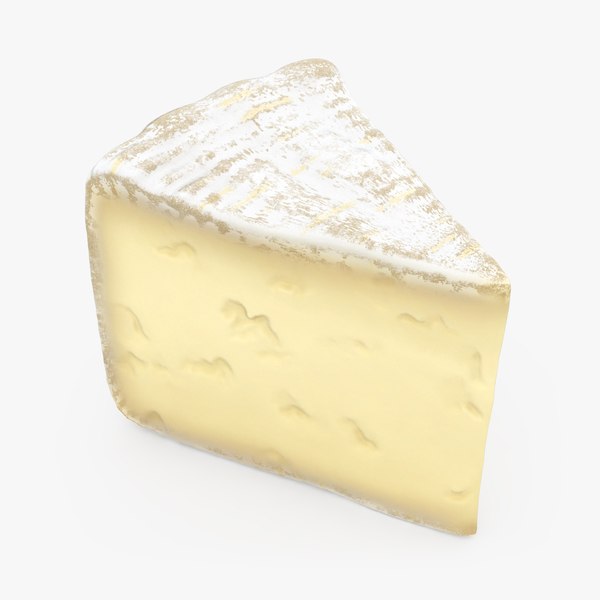 3D Slice of Brie Cheese model TurboSquid 1986435