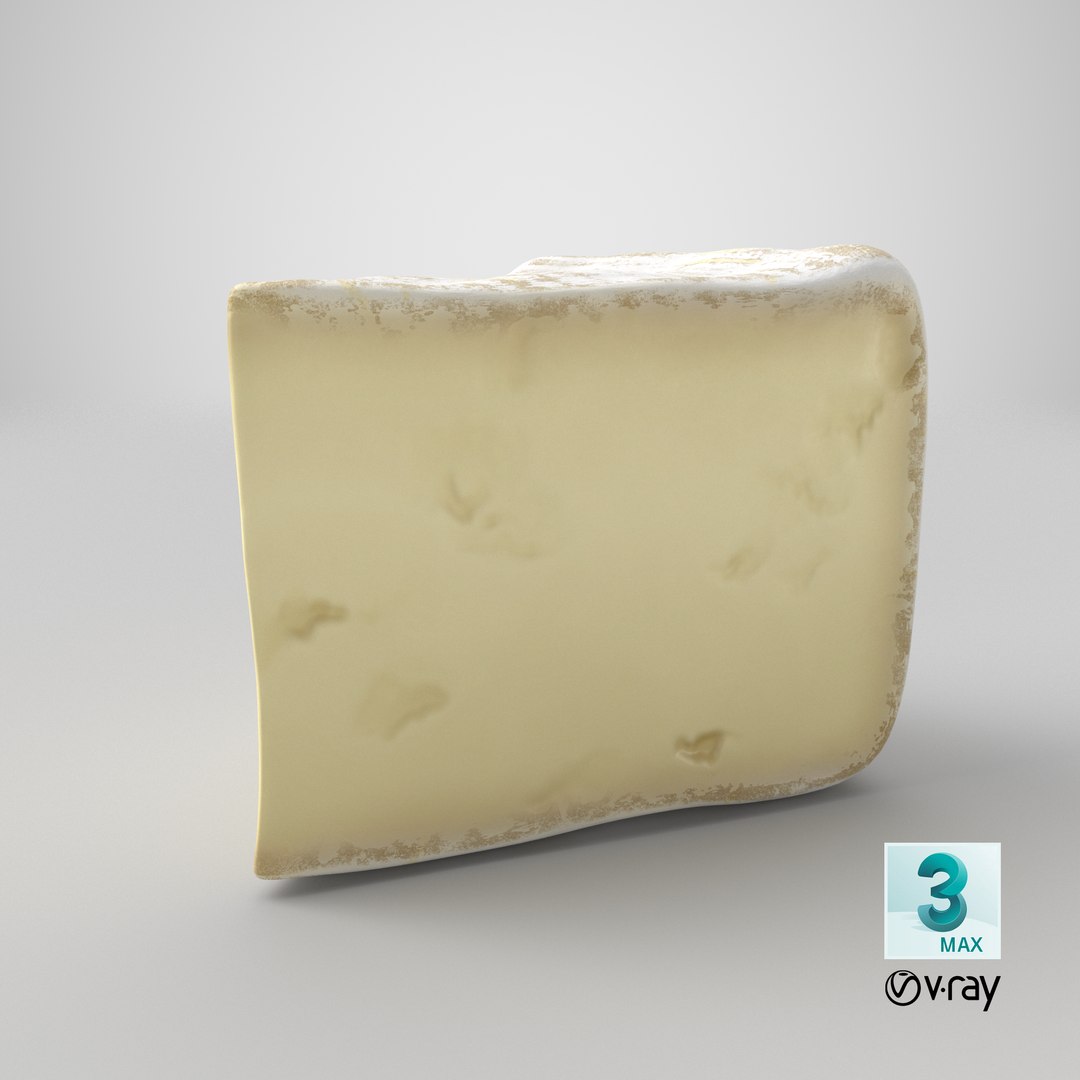 3D Slice of Brie Cheese model https://p.turbosquid.com/ts-thumb/bN/Ks3izo/XW/stemcell_max_vray_render/png/1672394308/1920x1080/fit_q87/e3407476880f31cead69ecc32c6d12c93e8abac4/stemcell_max_vray_render.jpg