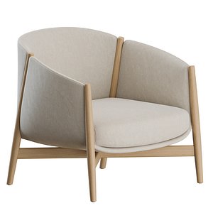 Kagu Armchair by COR 3D model