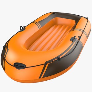 3D Inflatable Boat model