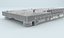Pioneer Portable DJ Booth White 3D model