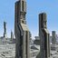 3d model sci fi futuristic city