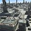3d model sci fi futuristic city