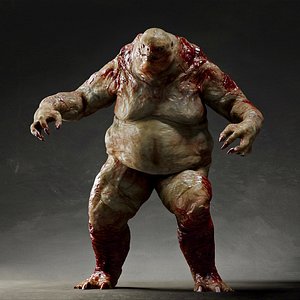 Zombie Fat 3D model