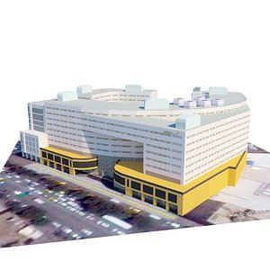 shopping mashhad 3D model