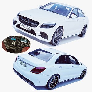 Mercedes-Benz C-Class sedan AMG 3D model