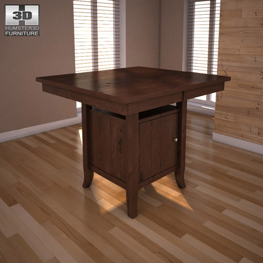 3d model ashley lynx extension pub