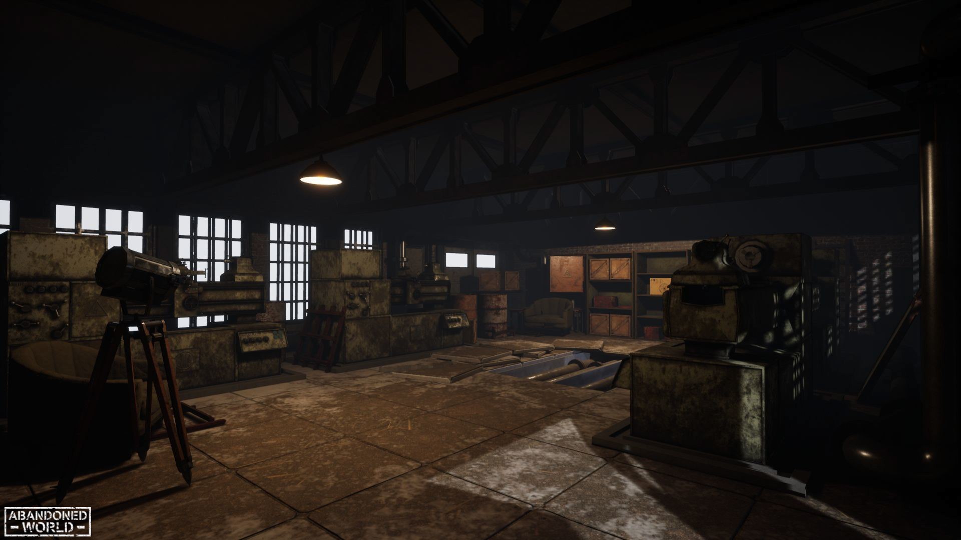 Modular Industrial Building For UE4 3D Model - TurboSquid 1854423