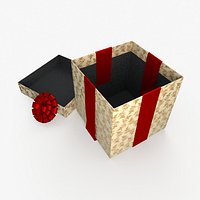 Christmas BOX Open3 Tape cream