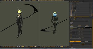 celty sturluson 3d model