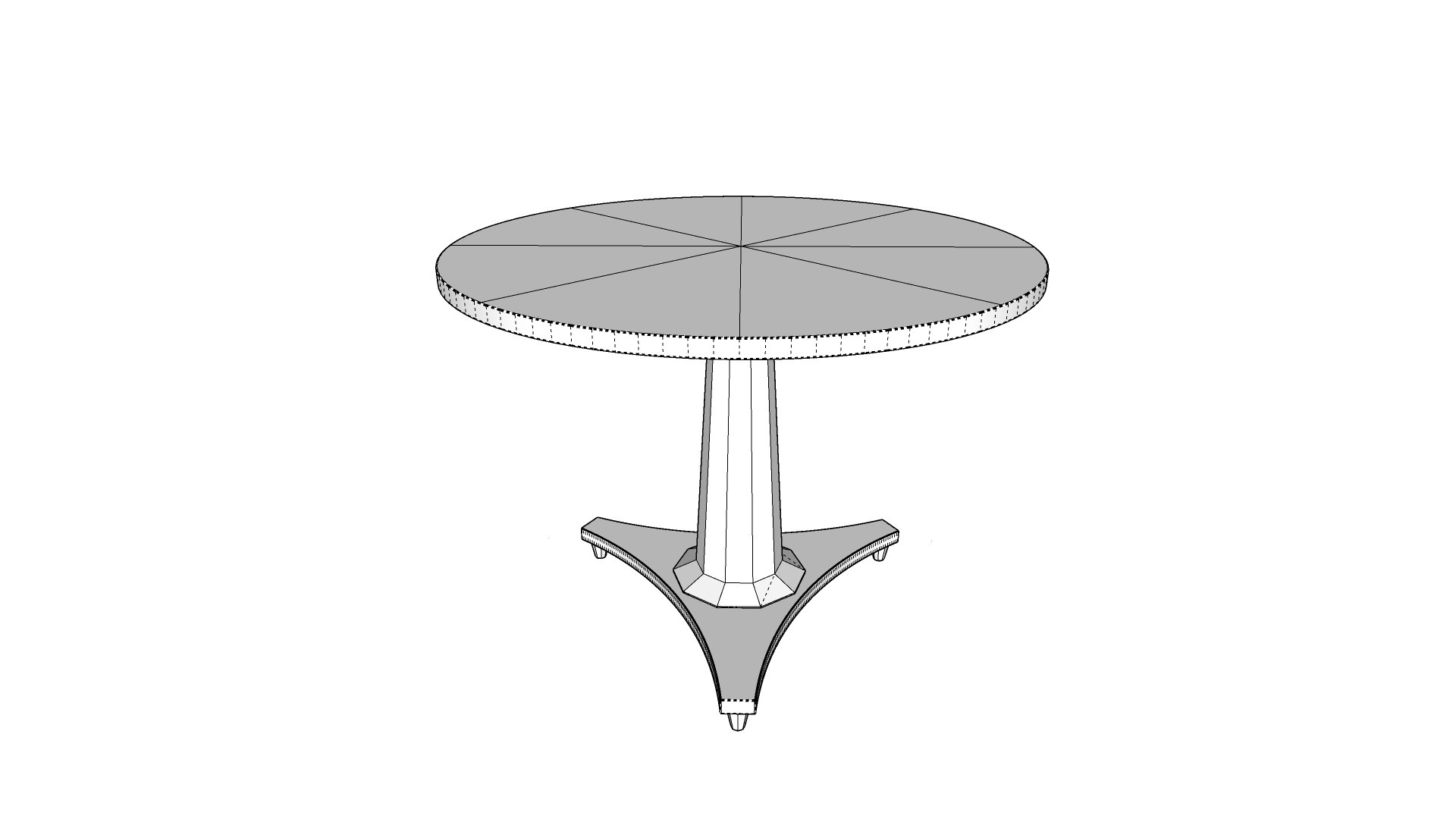 3D Turner Center Table - TurboSquid 2188987