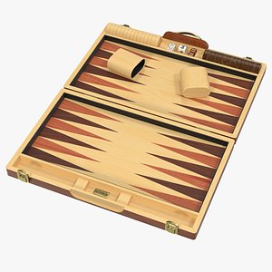 Wooden Backgammon Board Game Set