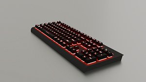 Pc gaming keyboard 3D
