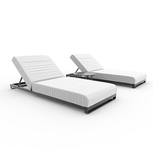 Sun Lounger 06 3D