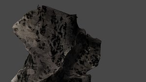 rock volcanic 3D model