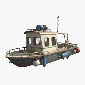 3D Fishing Boat