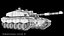 3D model ifv tank merkava