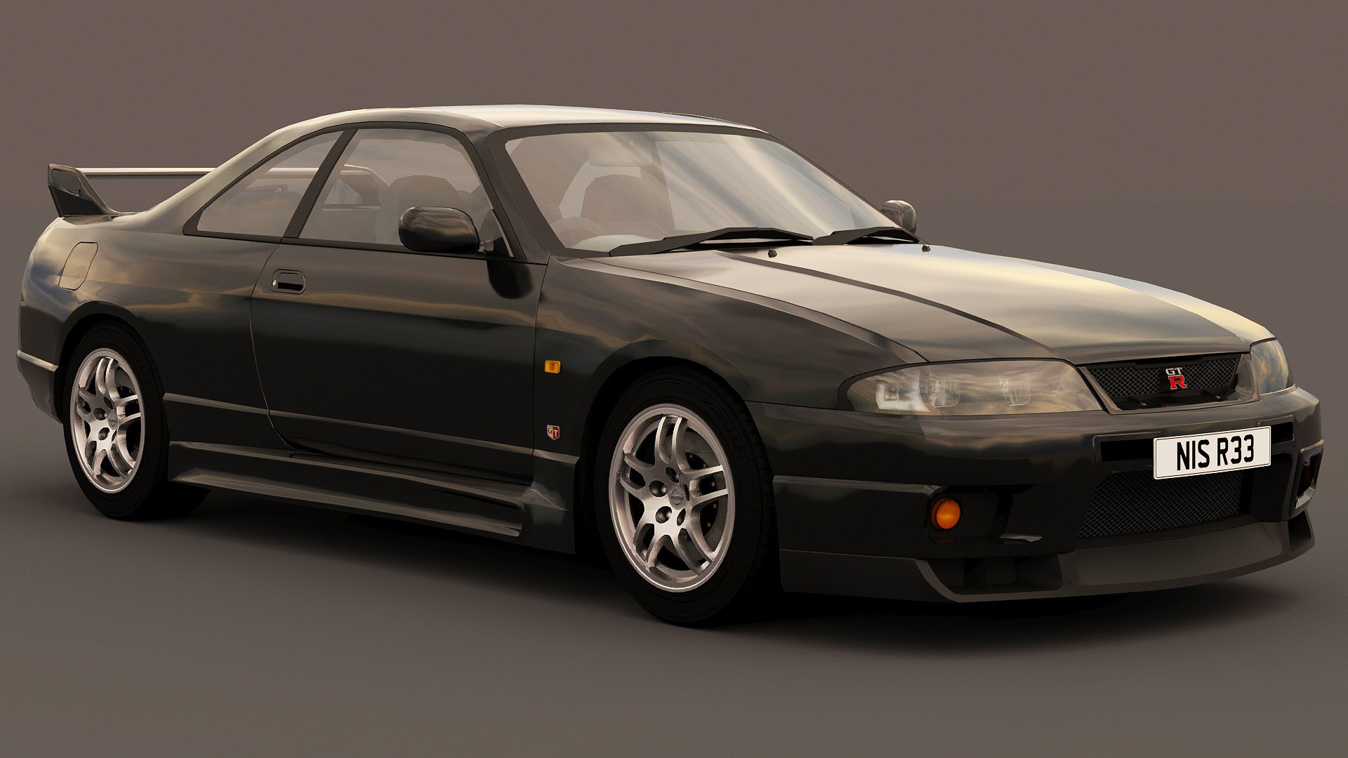 3D Nissan Skyline R33 Gt-r V-spec 1997 Model - TurboSquid 2217153