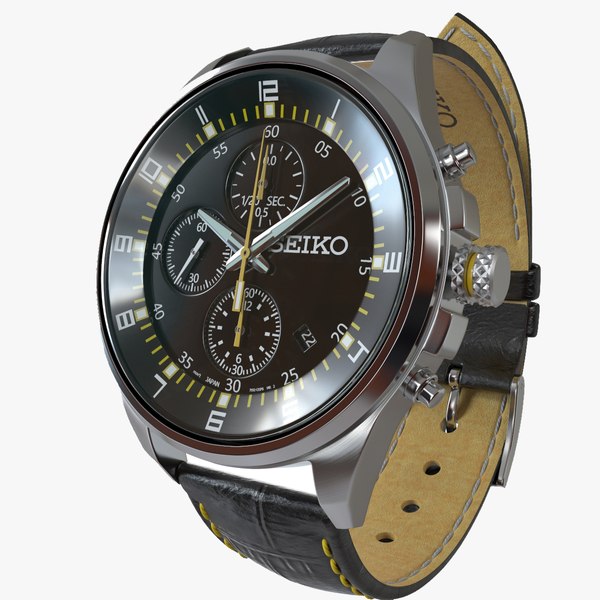 3d watch seiko model