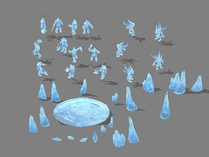 3D Ice Sculptures - Shapely Leg - 3D Ice Sculptures - Shapely Leg