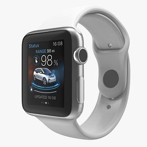 Apple Watch 38mm Fluoroelastomer White Sport Band 2