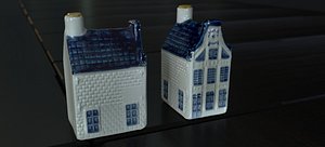 dutch delft house 3D model