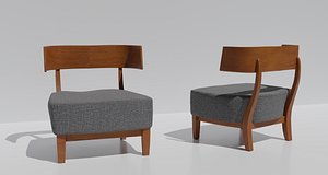 3D modern chair