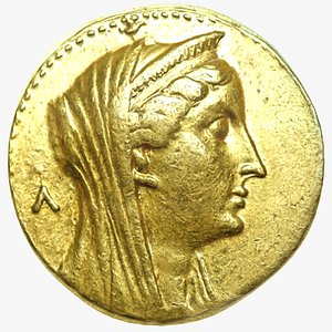 oktadrachm 270 bc arsinoe 3D
