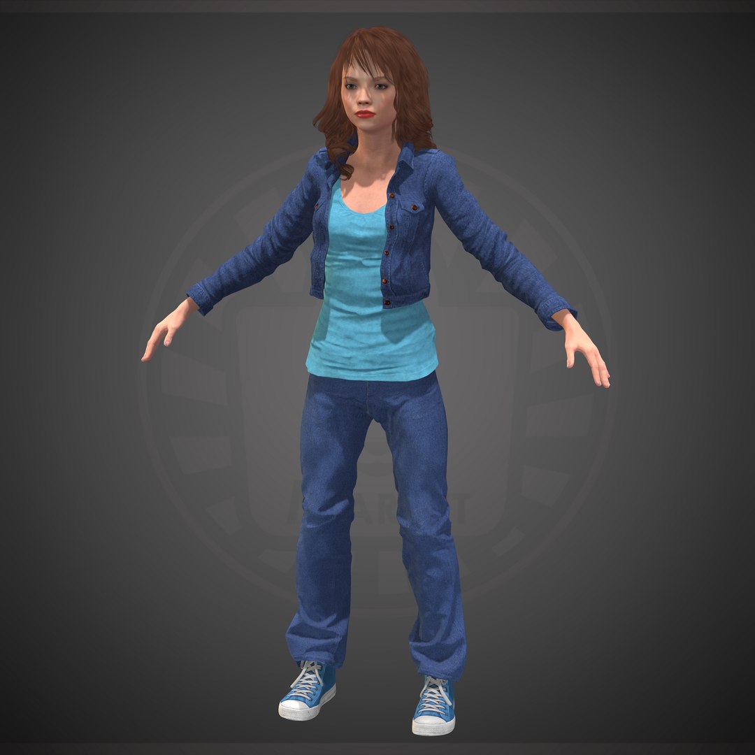 3D Character People Human - TurboSquid 1682236