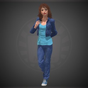 3D character people human