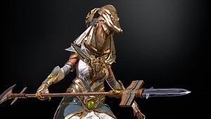 3D Egyptian Goddess Amat