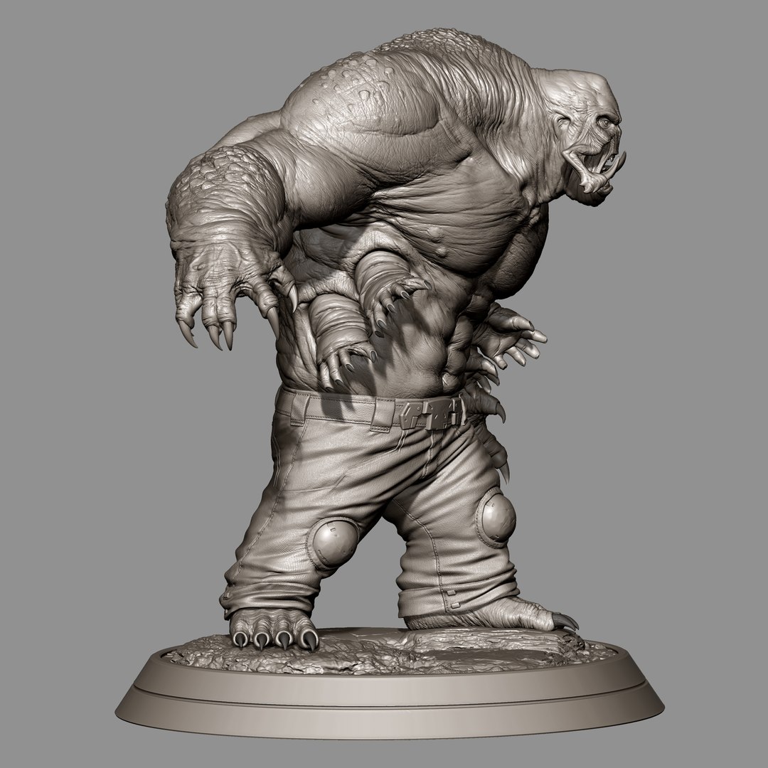 Six Arm Creature Model And Print Kit 3D Model - TurboSquid 2019705