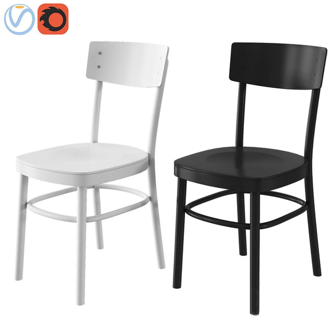 Black Chair Ikea Idolf Model - TurboSquid 1422988 Black Chair Ikea Idolf Model - TurboSquid 1422988