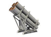RGM-84 HARPOON GUIDED MISSILE