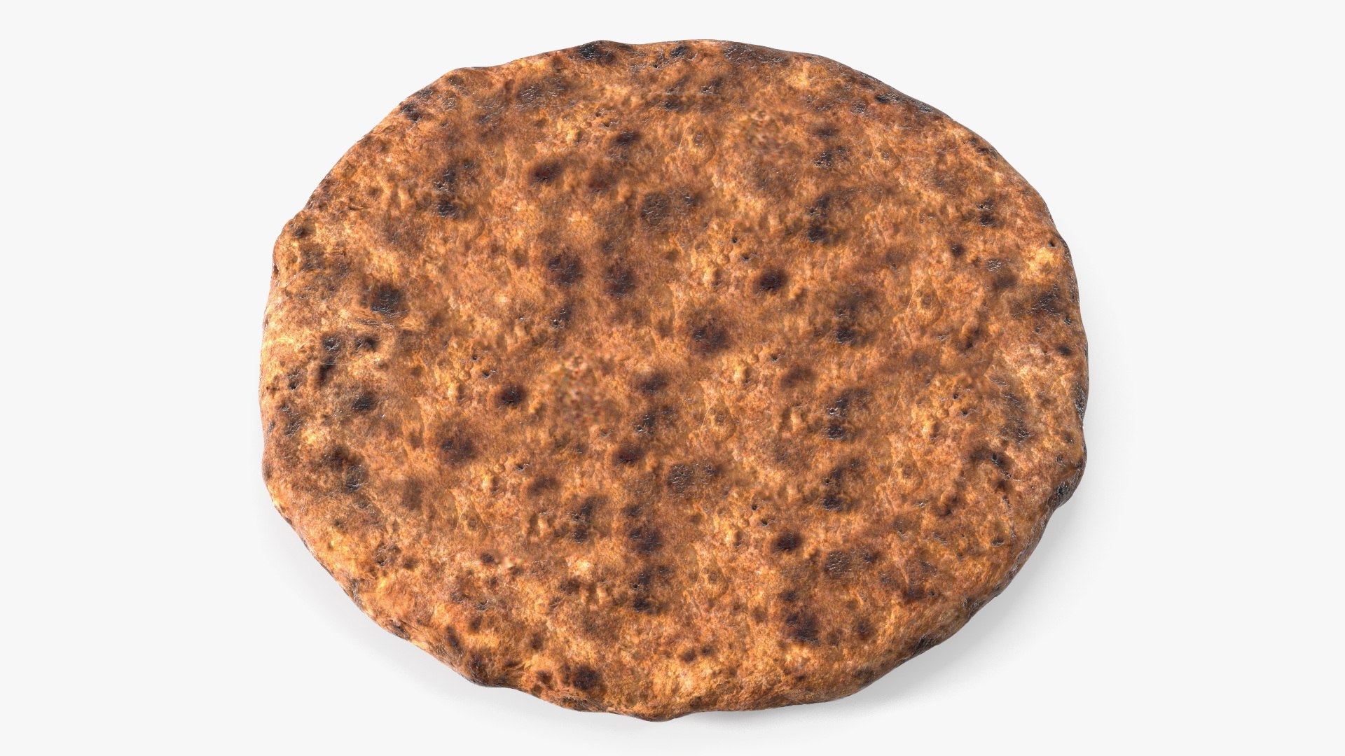 Grilled Beef Burger Patty 3D model preview