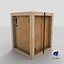 Cargo Wooden Crate 01