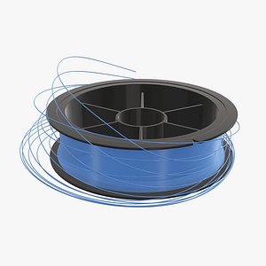 Fishing line with spool single 01