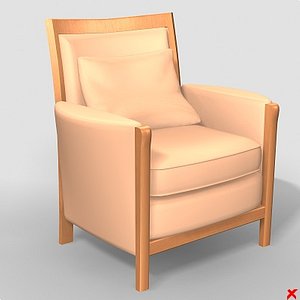 3d model armchair chair