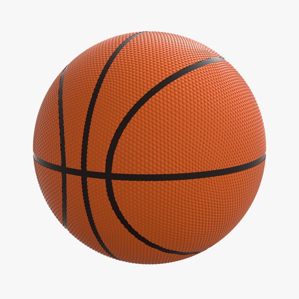 basketball ball basket 3D model