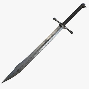 Fantasy Sword RPG German Grosse Messer Single Edge Knife Great Short Long Sword Blade Falchion