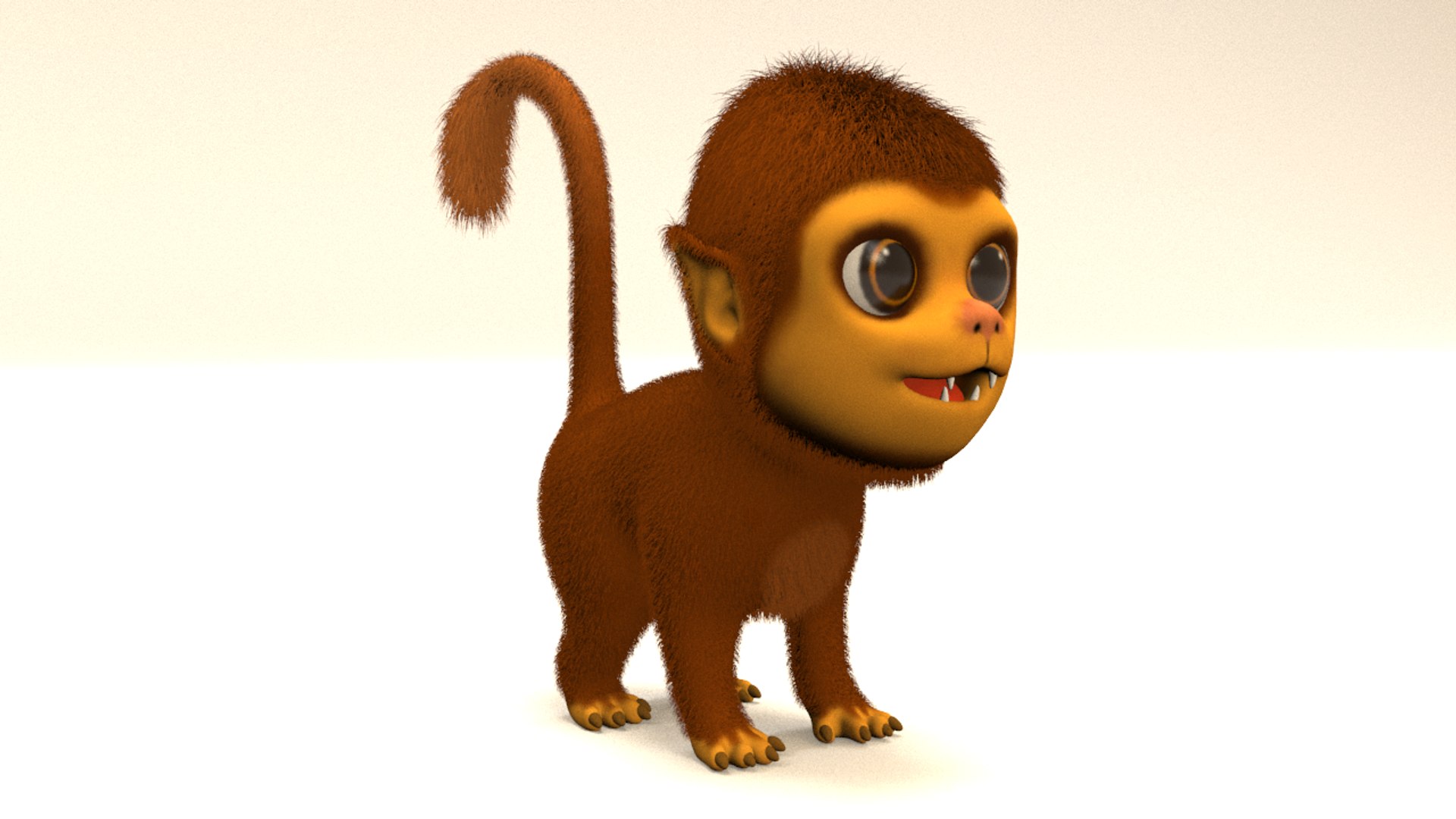Rigged Fur Animation 3D Model - TurboSquid 1597877