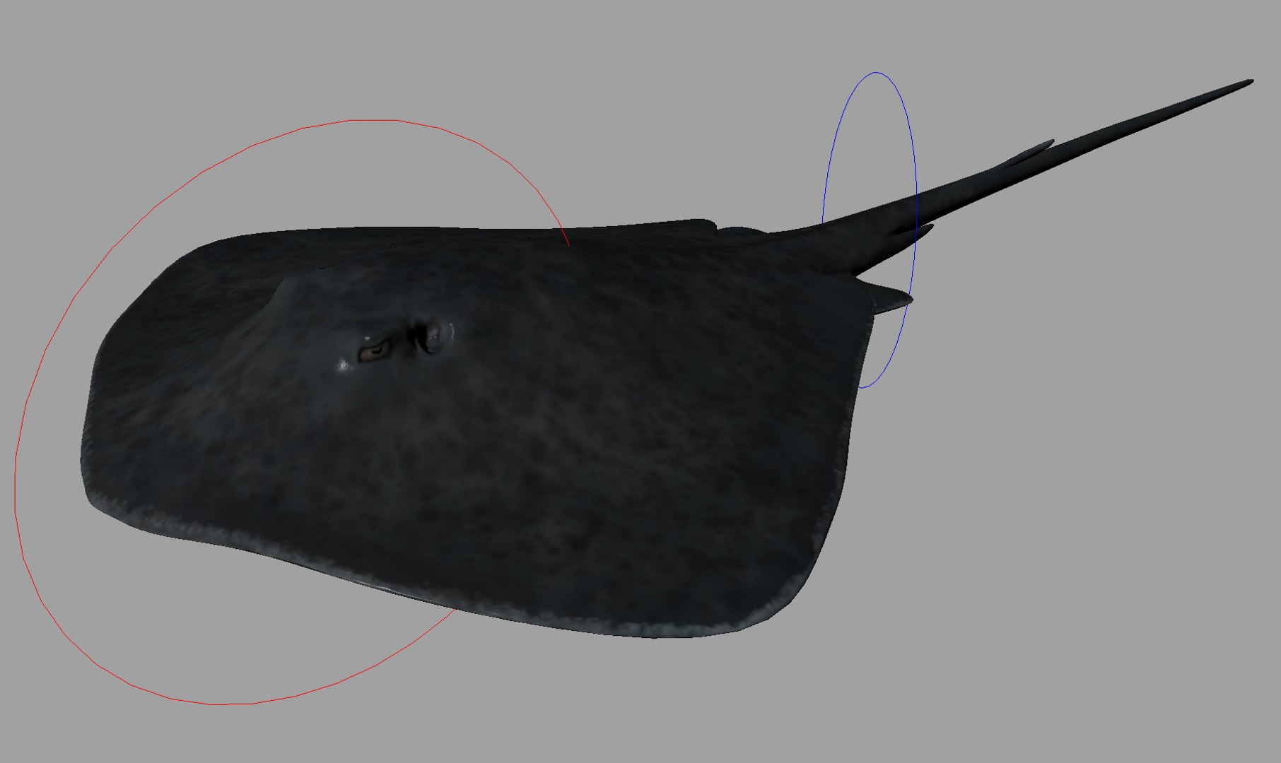 Stingray Customized Rig Sets 3d Model