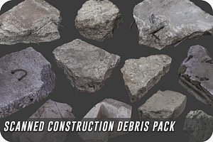 Scanned Construction Debris Pack