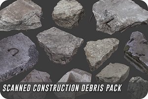 Scanned Construction Debris Pack